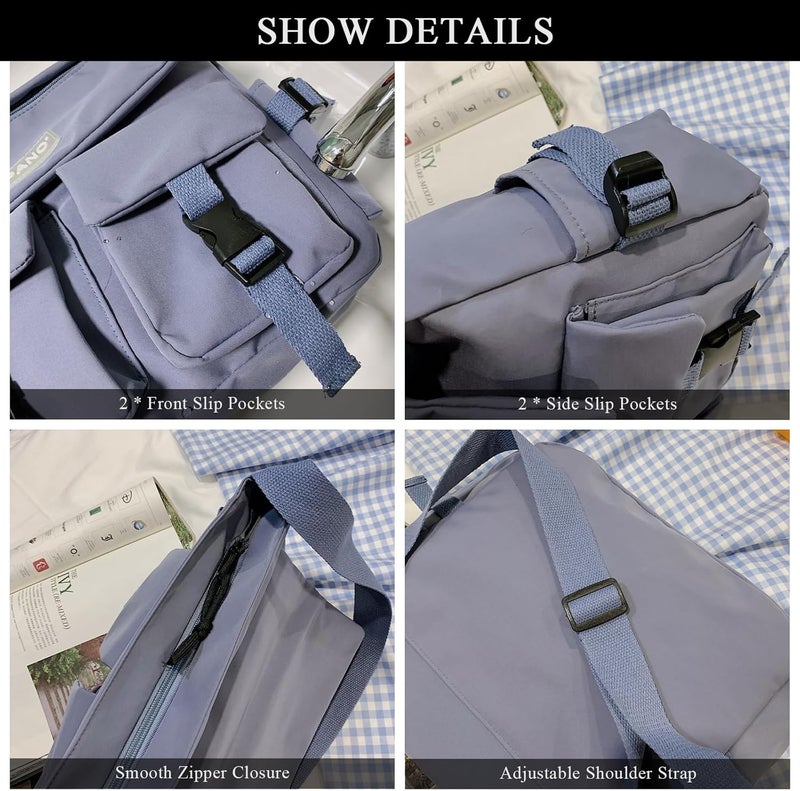 Extolove Cute Messenger Bag, Crossbody Bags for Women Kawaii Messenger Bags Purses - Image 5